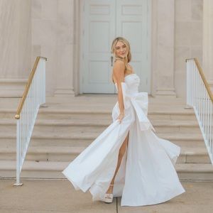 Size 2 Sherri Hill Formal/Prom Dress White 55214